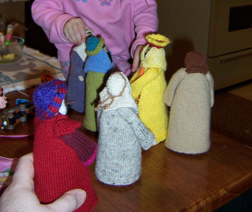 knitted nativity dolls knitted nativity dolls