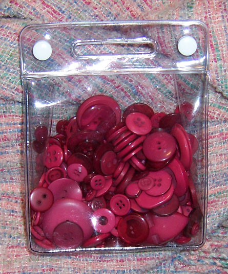 pacific fabrics pink button bag pink button bag