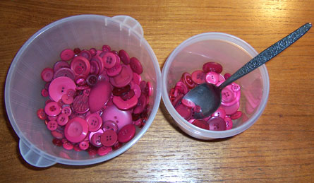 pink buttons Pink buttons